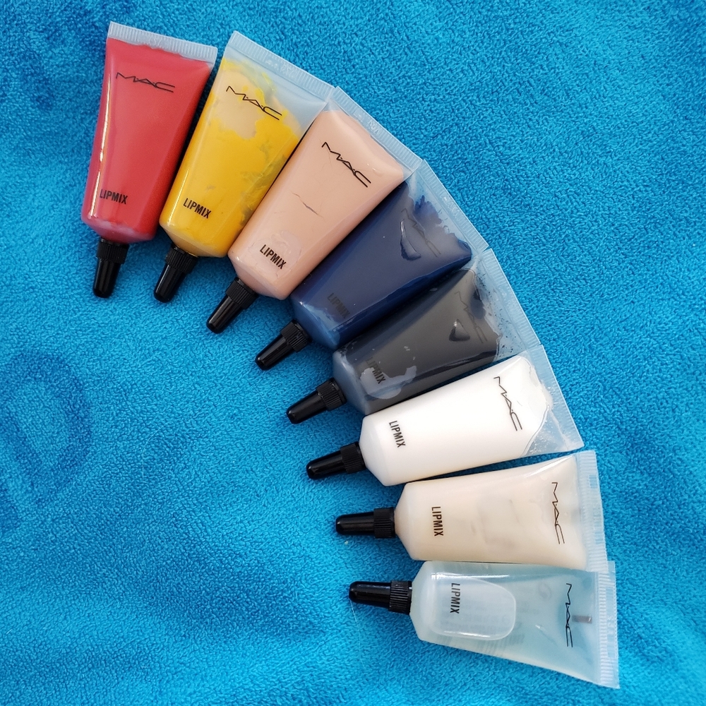LOT of 8 *~ASSORTED~* MAC Lipmix Lip Pigments